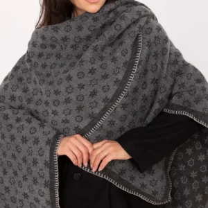 Poncho grijs