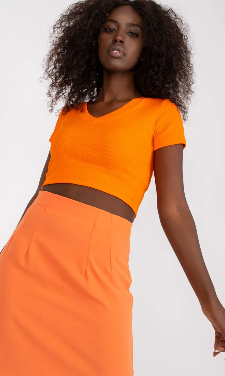 Rok oranje Paris - Afbeelding 4