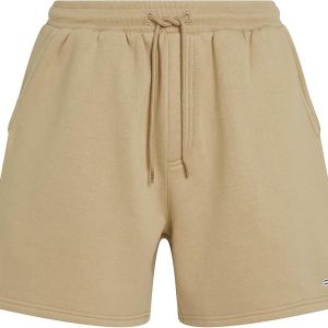 Tommy Jeans S FLAG BEACH SHORT EXT beige
