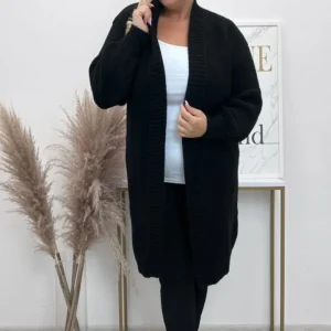 PLUSSIZE Vest Zwart